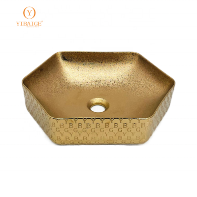 High quality art hand wash basin sanitary ware bathroom cabinet hand basin ceramic wash sink