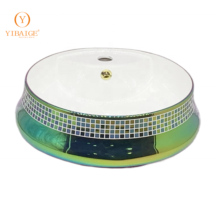 Fashion type of hand basin counter top sink porcelain sink for sanitary toilet ware